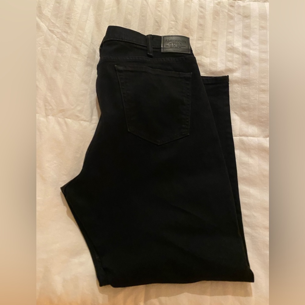 Abercrombie and fitch athletic skinny jeans